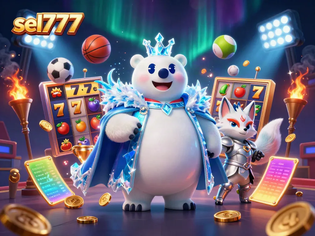 Engage with thrilling casino action as sel777 showcases a dynamic game illustration featuring vibrant characters and exhilarating elements.