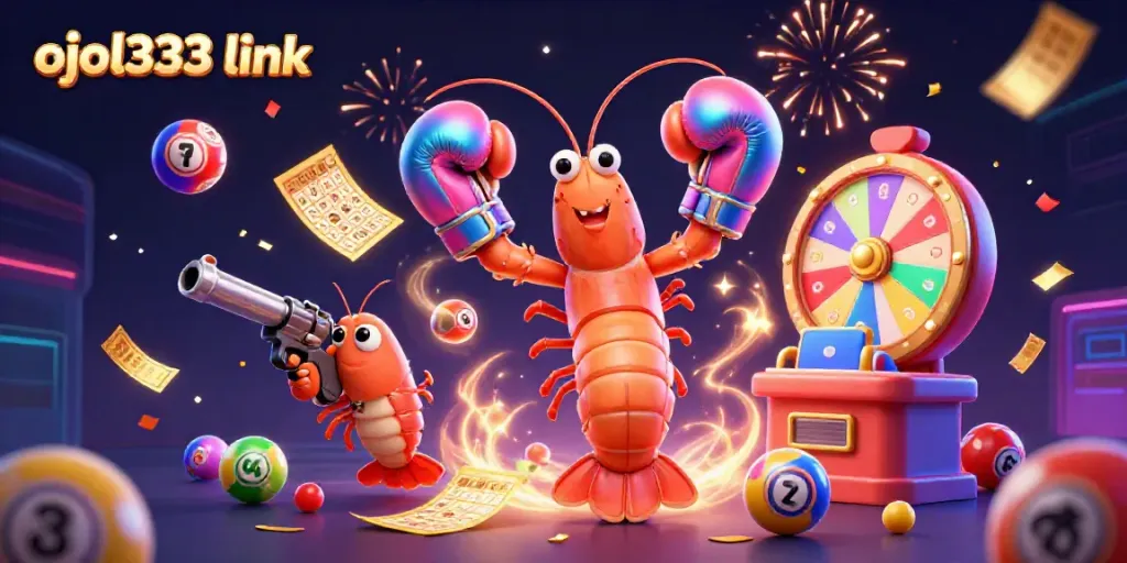 Engage with the vibrant ojol333 link gaming experience featuring animated characters and dynamic casino elements.