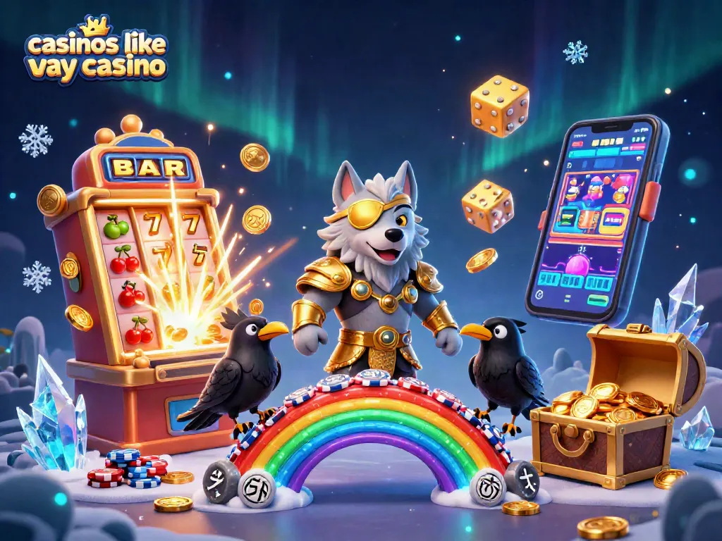 Experience the thrill of casinos like yay casino in this stunning 3D illustration featuring exciting game elements.