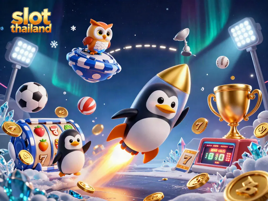 Play exciting slot thailand games with gold coins, lucky 7s, and jackpot symbols in vibrant action.