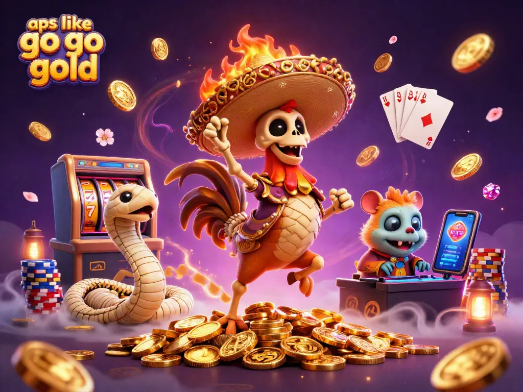 Experience thrilling gameplay with apps like go go gold, featuring vibrant characters and jackpot excitement.