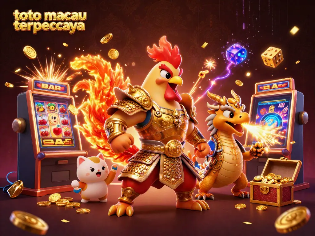 Menggali kemenangan di toto macau terpercaya saat bertaruh dengan pahlawan roosters dan naga berbawa energi.