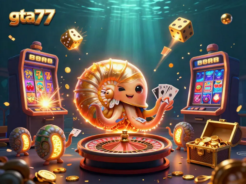 GTA77 menghadirkan pengalaman bermain slot yang mengasyikkan dengan jackpot meledak, kartu poker, dan simbol keberuntungan.
