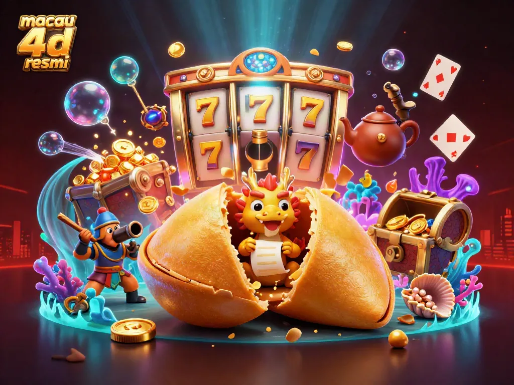 Menangkan jackpot dalam permainan macau 4d resmi dengan karakter unik dan elemen berkilauan